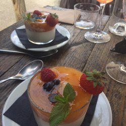 La tour du Sénéchal - Panna cotta au romarin