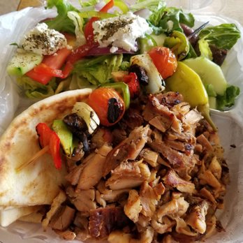 Pita Pitaki - Chicken gyro plate to go - Greek Near Me - Long Beach, California Pita Pitaki - Chicken gyro plate to go - Greek Near Me - Long Beach, California