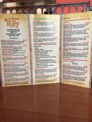 Menu photo 4 La Cocina Del Rey Grovetown, GA Menu photo 4 La Cocina Del Rey Grovetown, GA
