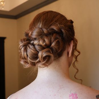Wildflower Beauty Parlor - A formal updo - Hair Salons Near Me - Monroe, Michigan Wildflower Beauty Parlor - A formal updo - Hair Salons Near Me - Monroe, Michigan