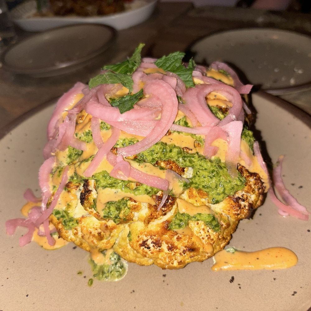 Delbar Middle Eastern - Whole Roasted Cauliflower - Persian/Iranian Near Me - Atlanta, Georgia Delbar Middle Eastern - Whole Roasted Cauliflower - Persian/Iranian Near Me - Atlanta, Georgia