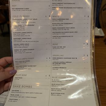 Blue Ocean Robata & Sushi Bar - Drink menu - Asian Fusion Near Me - Carlsbad, California Blue Ocean Robata & Sushi Bar - Drink menu - Asian Fusion Near Me - Carlsbad, California
