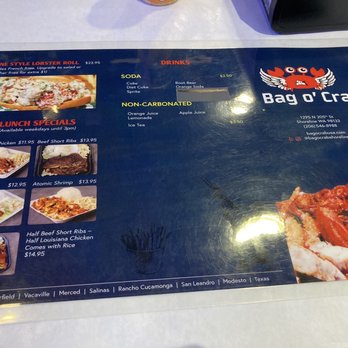 Bag O Crab - Menu - Seafood Near Me - Shoreline, Washington