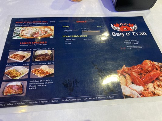 Menu photo 2 Bag O Crab Shoreline, WA Menu photo 2 Bag O Crab Shoreline, WA
