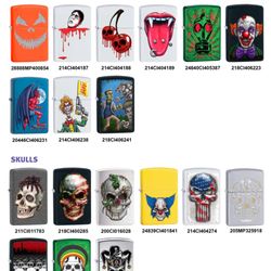 Hat Shark - Our Exclusive Zippo Designs - Call to enquire about pricing @ 612-730-6182 or 651-357-4348