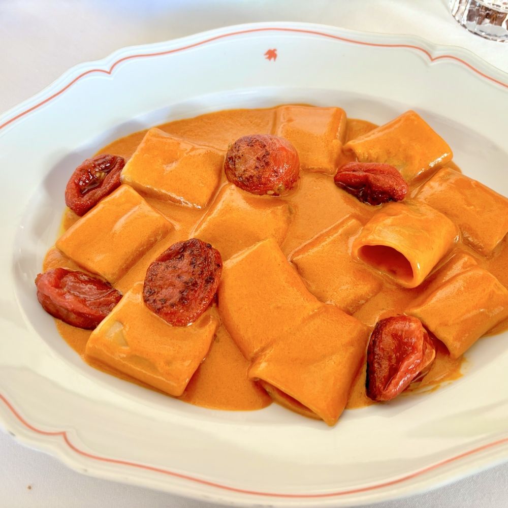 Sant Ambroeus Southampton - Paccheri Rosa - Italian Near Me - Southampton, New York Sant Ambroeus Southampton - Paccheri Rosa - Italian Near Me - Southampton, New York