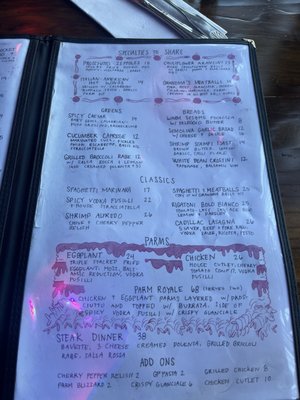 Menu photo 1 Emmy's Spaghetti Shack San Francisco, CA Menu photo 1 Emmy's Spaghetti Shack San Francisco, CA