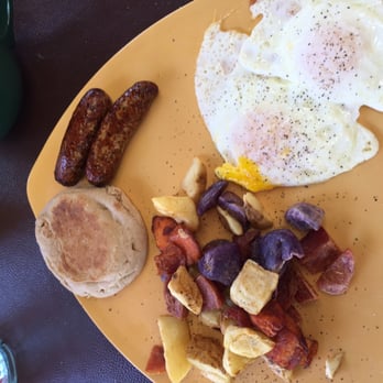 Park Cafe - Apple chicken sausage, potatoes and eggs for brunch. Very good. - American Near Me - Litchfield Park, Arizona