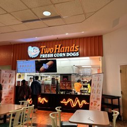Two Hands Fresh Corn Dogs - In the mall