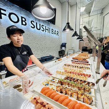 FOB Sushi Bar - Staff were friendly and also answered questions on sushi selections - Sushi Bars Near Me - Seattle, Washington