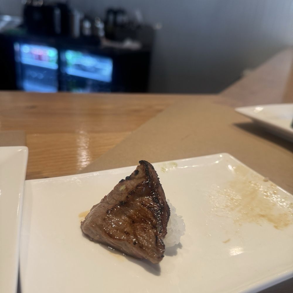 Onori Hand Roll Bar - Wagyu was worth every penny! My hubby couldn't wait for me to take a pic - Sushi Bars Near Me - Temecula, California Onori Hand Roll Bar - Wagyu was worth every penny! My hubby couldn't wait for me to take a pic - Sushi Bars Near Me - Temecula, California