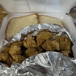 The Cajun Fried House - Popcorn chicken meal