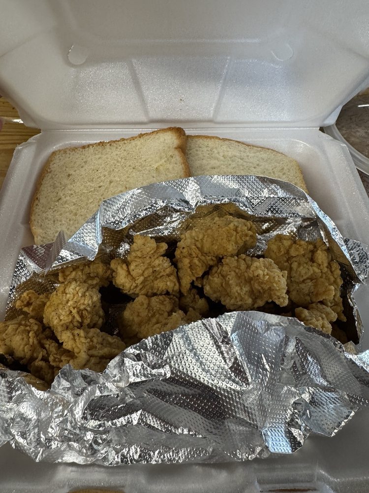 Food from The Cajun Fried House