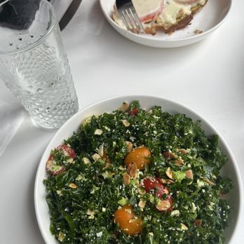 Pink Carrot - kale and brussel salad, added tomatoes - Coffee & Tea Near Me - Boston, Massachusetts Pink Carrot - kale and brussel salad, added tomatoes - Coffee & Tea Near Me - Boston, Massachusetts