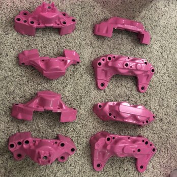 Finish Logic - After Finish Logic prepped and cleaned these calipers - Powder Coating Near Me - Concord, California Finish Logic - After Finish Logic prepped and cleaned these calipers - Powder Coating Near Me - Concord, California