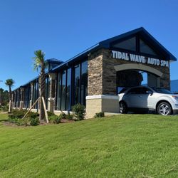 Tidal Wave Auto Spa - Our tunnel wash leaves your vehicle sparkling and clean!