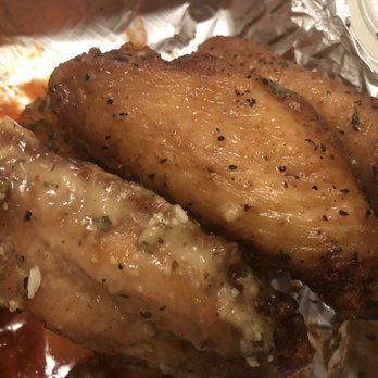 The Wing Boss - Unbreaded garlic parmesan and lemon pepper - Chicken Wings Near Me - Houston, Texas