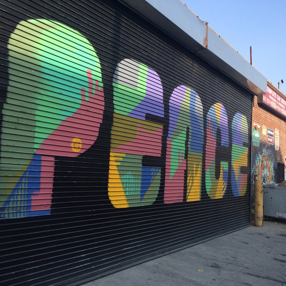 Welling Court Mural Project - Public Art Near Me - Astoria, New York