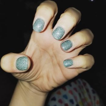 Posh Nail Spa - Nugenesis SNS dipping powder "Dancing Queen", perfect for Christmas and New Years! - Nail Salons Near Me - Durham, North Carolina