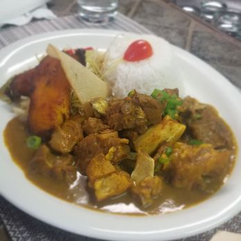 TFK - Trelawny Fusion Kitchen - Curry goat, rice, plantains - Caribbean Near Me - Stockbridge, Georgia