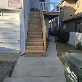 Level Up Concrete - New stairway. - Masonry/Concrete Near Me