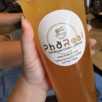 Pho Real - Mango Green Tea - Vietnamese Near Me - Lemon Grove, California Pho Real - Mango Green Tea - Vietnamese Near Me - Lemon Grove, California