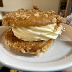 White Rabbit Bakery - Peach Melba Whoopi pie.