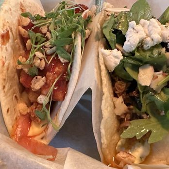 Taco Ranch - Pig and Fig (right), Soul Sister (left) - Tacos Near Me - Pigeon Forge, Tennessee