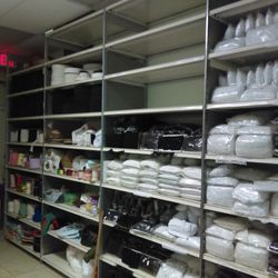 Miami Fabrics - Just Some of the stretch laces, poly lace,cotton lace,elastic,and applications in stock. We sell large/small quantities at wholesale prices.