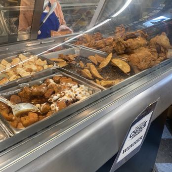 Chaptico Market & Deli - The hot food case - Delis Near Me - Chaptico, Maryland