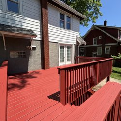 Queen City Deck Renovation - Bard Red *After*
