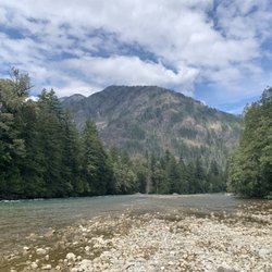 Newhalem Campground - River near loop A
