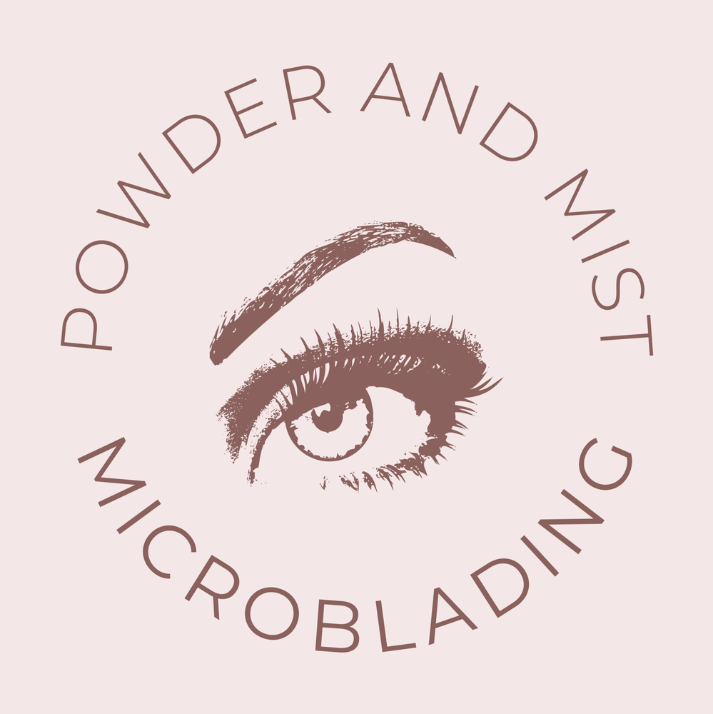 Powder and Mist Microblading Logo