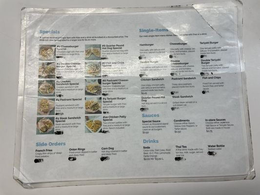 Menu photo 6 Burger Basket Monrovia, CA