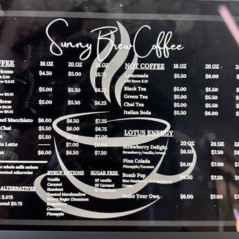 Sunny Brew Coffee - Studio 67 - Coffee & Tea Near Me - Glendale, Arizona