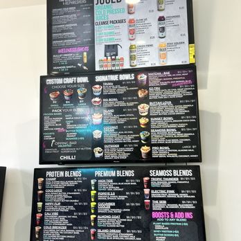 Trū Bowl - Menu - Juice Bars & Smoothies Near Me - Corona, California
