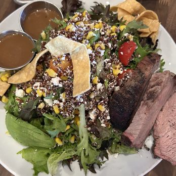 LBB Gastropub & Smokehouse - Quinoa Corn Salad with Tri Tip - Gastropubs Near Me - Loomis, California LBB Gastropub & Smokehouse - Quinoa Corn Salad with Tri Tip - Gastropubs Near Me - Loomis, California