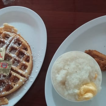 Derry's Restaurant - For my first time I got the chicken and waffles with cheese grits instead of eggs. Definitely worth the 50¢ upcharge. Great meal - Breakfast & Brunch Near Me - Hollywood, Florida Derry's Restaurant - For my first time I got the chicken and waffles with cheese grits instead of eggs. Definitely worth the 50¢ upcharge. Great meal - Breakfast & Brunch Near Me - Hollywood, Florida