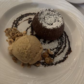 Piccolo Sogno - Lava cake with hazelnut gelato - AMAZING - Italian Near Me - Chicago, Illinois Piccolo Sogno - Lava cake with hazelnut gelato - AMAZING - Italian Near Me - Chicago, Illinois