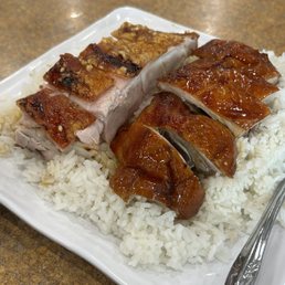 Roast Pork and Roast Duck on Rice Roast Pork and Roast Duck on Rice