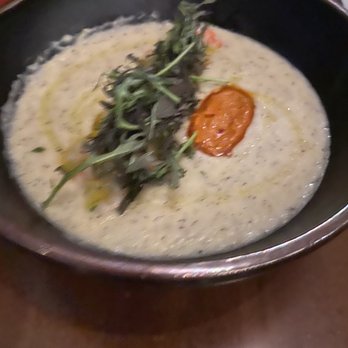 Perso - Red royal shrimp with polenta. Very very good. - Italian Near Me - Louisville, Kentucky