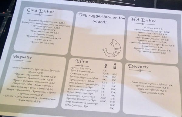 Menu photo 7 Central Bar Valencia, V Menu photo 7 Central Bar Valencia, V