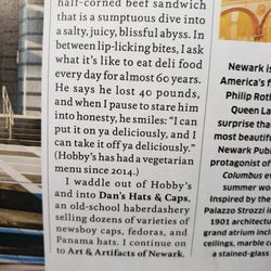 Dan's Hats & Caps - One of my favorite hat stores makes United's Hemispheres magazine.