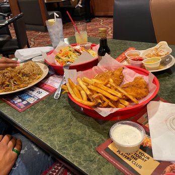 Virgin River Cafe - a table full of food - Cafes Near Me - Mesquite, Nevada Virgin River Cafe - a table full of food - Cafes Near Me - Mesquite, Nevada