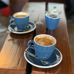 Cafe Marco Polo - Coffee and coffee table
