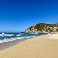 Gray Whale Cove State Beach - The shoreline