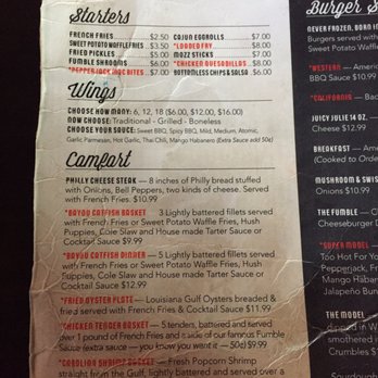 Fumbles Bar & Grill - the menu - Sports Bars Near Me - Shreveport, Louisiana