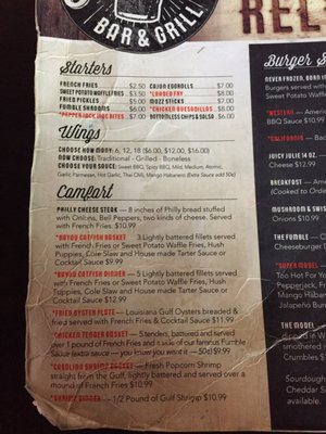 Menu photo 3 Fumbles Bar & Grill Shreveport, LA