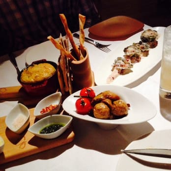 GIADA - Chicken Marsala meatballs, oyster crudo, bread selections with accompaniments - Italian Near Me - Las Vegas, Nevada GIADA - Chicken Marsala meatballs, oyster crudo, bread selections with accompaniments - Italian Near Me - Las Vegas, Nevada