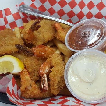 Crawfish Cafe - shrimp basket - Seafood Near Me - Houston, Texas